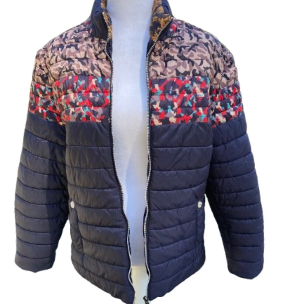 Unknown Source Jacket Puffer Multi Patterned Beau… - image 3